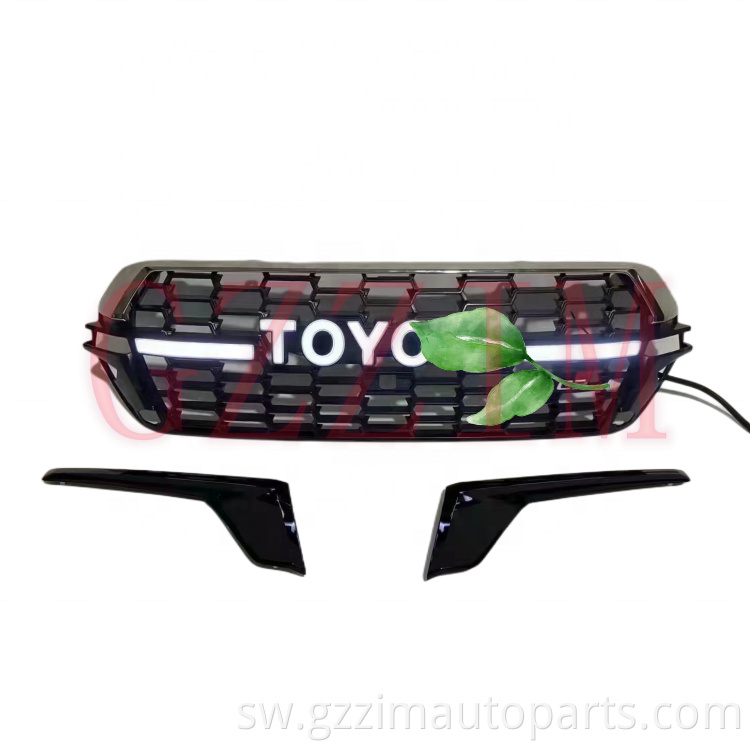 GR ABS Plastic Front Grille Middle Grille Used For LC200 Land Cruiser 2016+